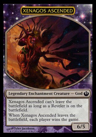 Xenagos Ascended (Journey into Nyx Challenge Deck : Defeat a God) Trading Card