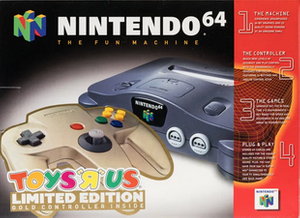 Nintendo 64 Console [Gold][Toys'R'Us Exclusive]