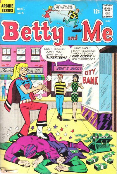 Betty and Me #5 Comic