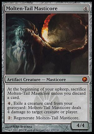 Molten-Tail Masticore (Scars of Mirrodin)