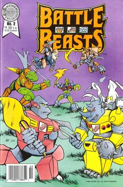 Battle Beasts #2 Comic