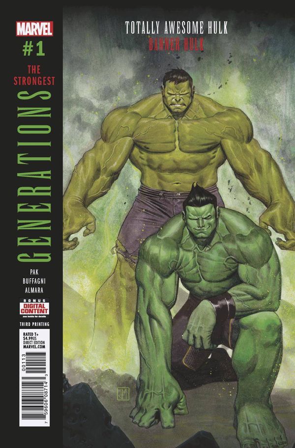 Generations Banner Hulk & Totally Awesome Hulk #1 (3rd Printing)