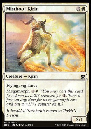 Misthoof Kirin (Dragons of Tarkir) Trading Card