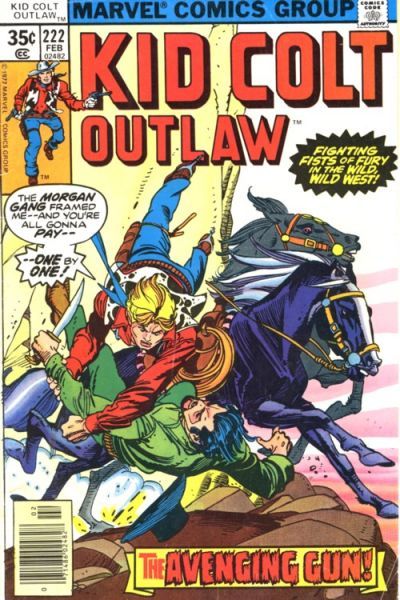 Kid Colt Outlaw #222 Comic
