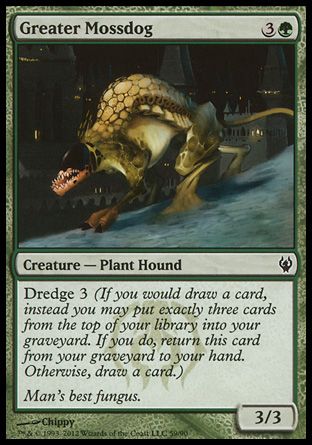 Greater Mossdog (Izzet vs. Golgari) Trading Card