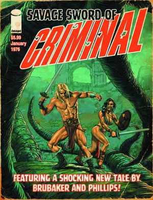Criminal Savage Cover Magazine Size Variant #1