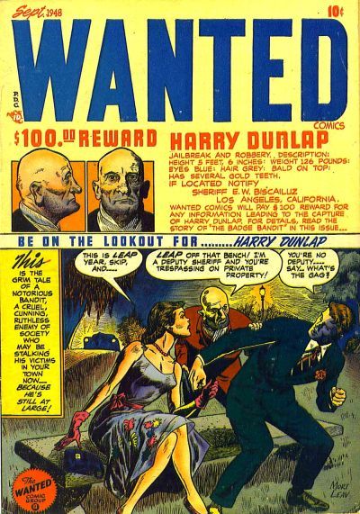 Wanted Comics #15 Comic