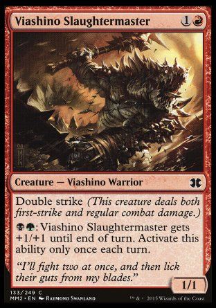 Viashino Slaughtermaster (Modern Masters 2015) Trading Card