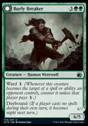 Burly Breaker (Innistrad: Midnight Hunt) Trading Card