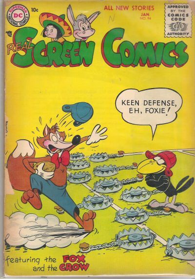 Real Screen Comics #94 Comic