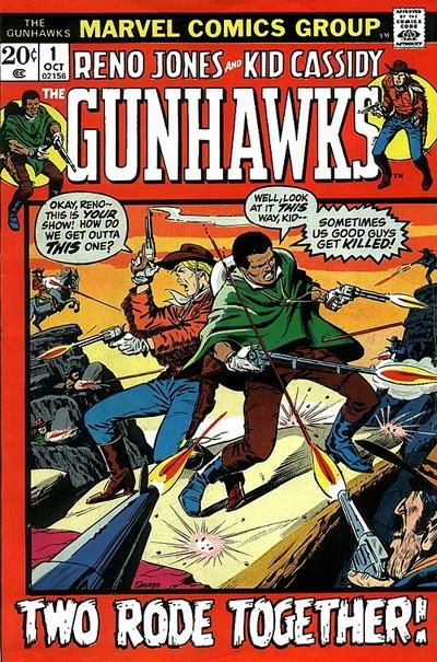 The Gunhawks #1 Comic