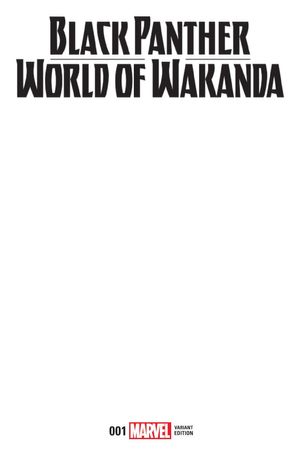 Black Panther: World of Wakanda #1 (Blank Variant)