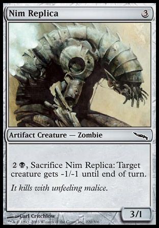 Nim Replica (Mirrodin) Trading Card