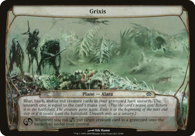 Grixis (Planechase) Trading Card