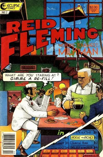 Reid Fleming, World's Toughest Milkman #2 Comic