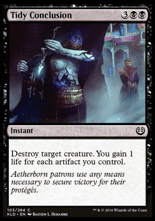 Tidy Conclusion (Kaladesh) Trading Card