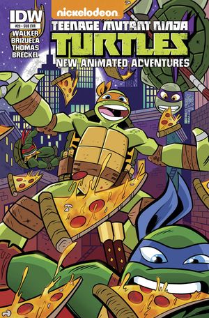 TMNT: New Animated Adventures #20 (Subscription Variant)