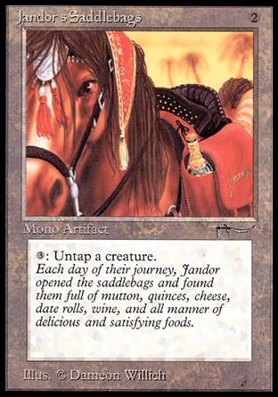 Jandor's Saddlebags (Arabian Nights) Trading Card