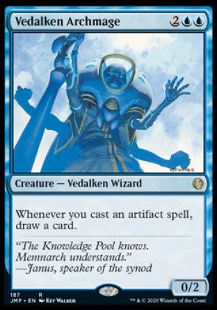 Vedalken Archmage (Jumpstart) Trading Card