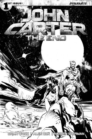 John Carter The End #1 (Cover I 40 Copy Brown B&w Cover)