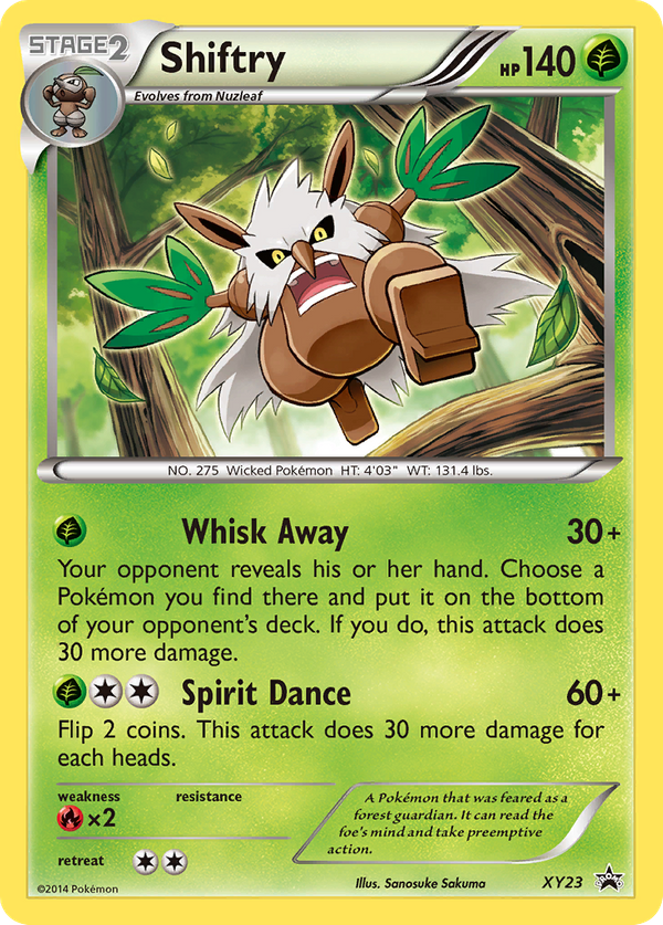 Shiftry (XY23) - XY Black Star Promos