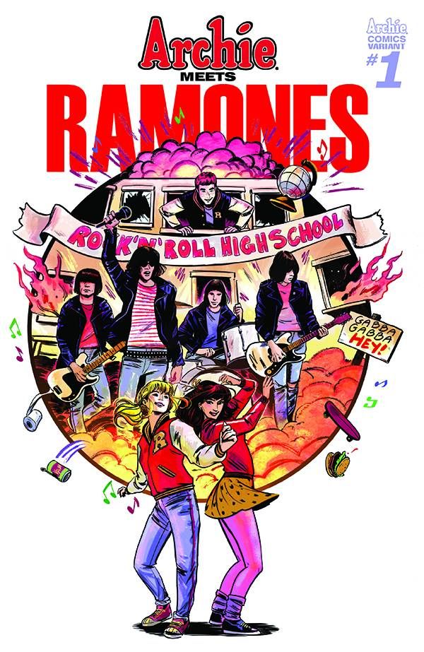 Archie Meets Ramones #1 (Cover B Variant Veronica Fish)