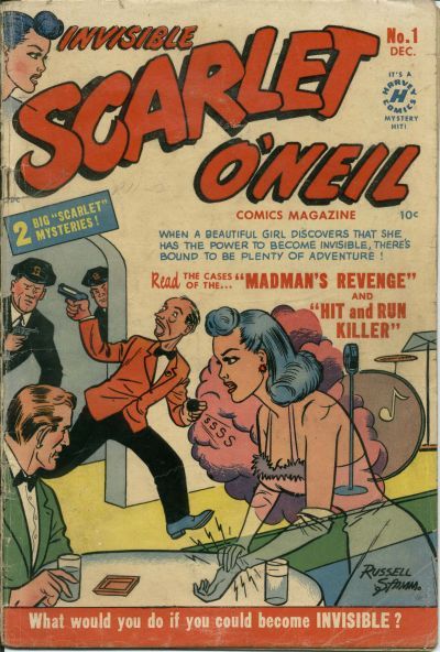 Invisible Scarlet O'Neil Comic