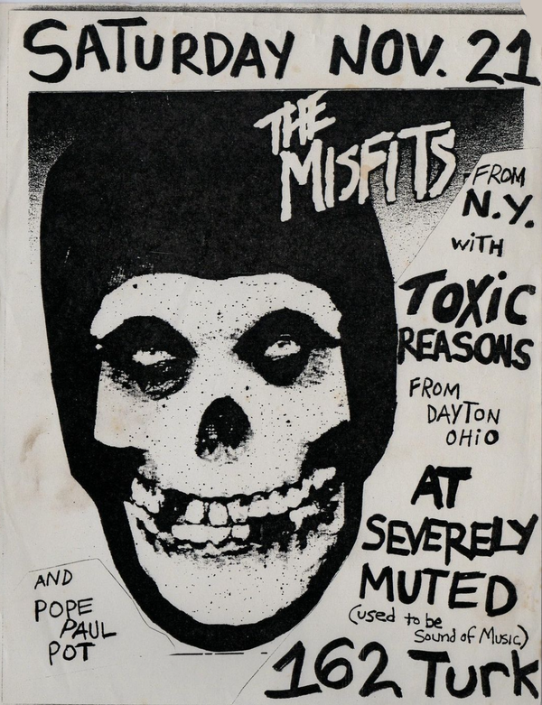 Misfits Severely Muted 1981