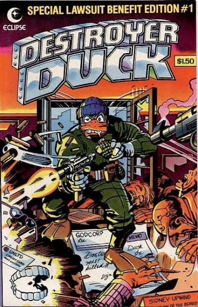 Destroyer Duck Comic