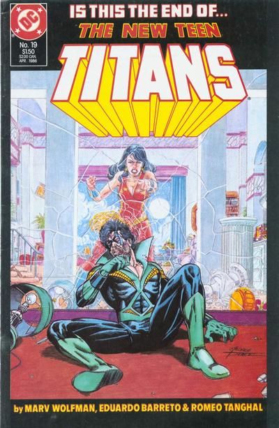 The New Teen Titans #19 Comic