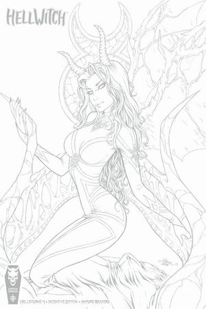Hellwitch: Hellbourne #1 (10 Copy Mcteigue Cover Cover)