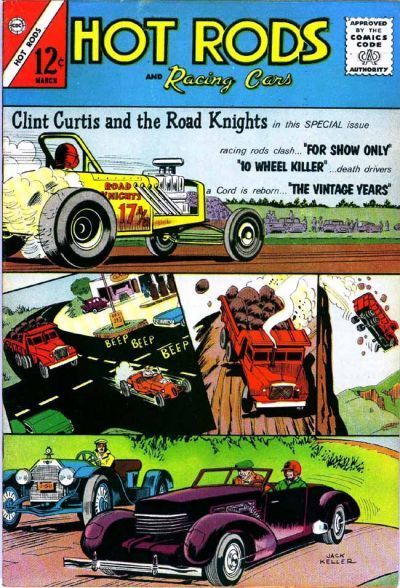 Hot Rods and Racing Cars #62 Comic