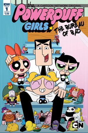 Powerpuff Girls Bureau Of Bad #1 (Cover B Cung)