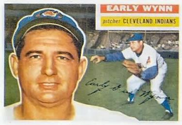 Early Wynn 1956 Topps #187 Sports Card
