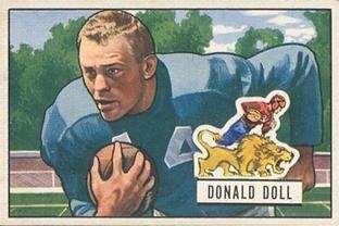 Donald Doll 1951 Bowman #61 Sports Card