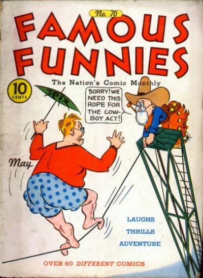 Famous Funnies #70 Comic