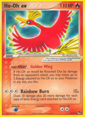 Ho-Oh ex (17/17) - POP Series 3