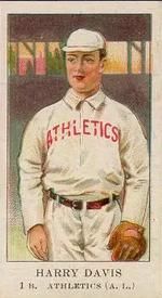Harry Davis 1909 American Caramel (E91-B) Sports Card