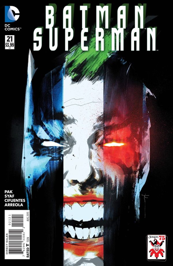 Batman Superman #21 (The Joker Variant Cover)