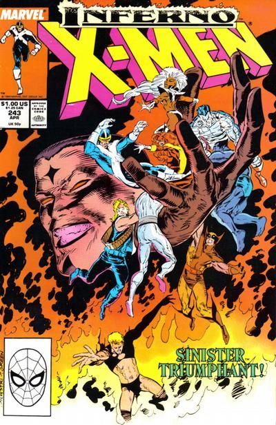 Uncanny X-Men #243 Comic