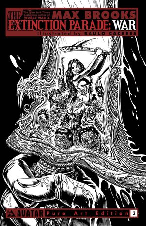 Extinction Parade War #3 (Pure Art Order Incv Cover)