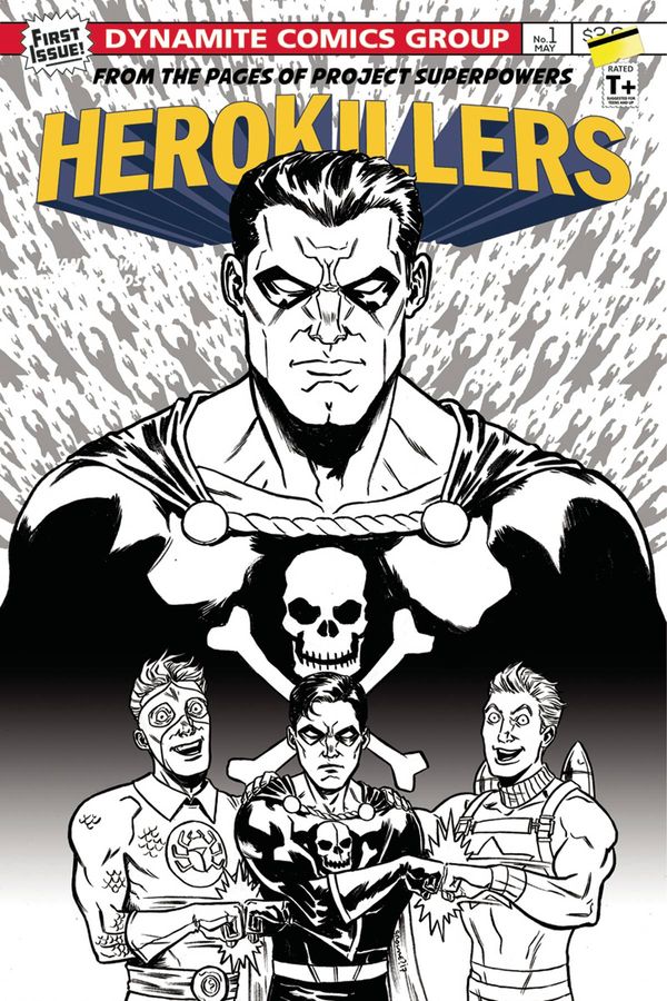 Project Superpowers Hero Killers #1 (Cover D 10 Copy Cover)
