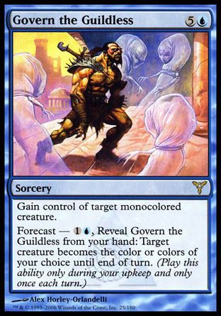 Govern the Guildless (Dissension) Trading Card