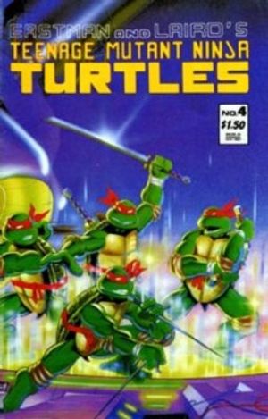 Teenage Mutant Ninja Turtles #4 (2nd Printing)