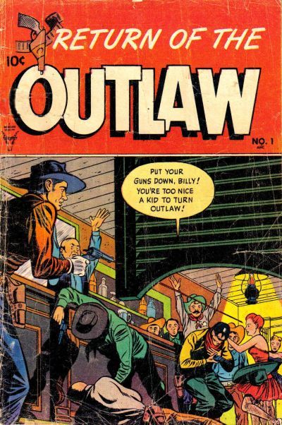 Return of the Outlaw  #1 Comic