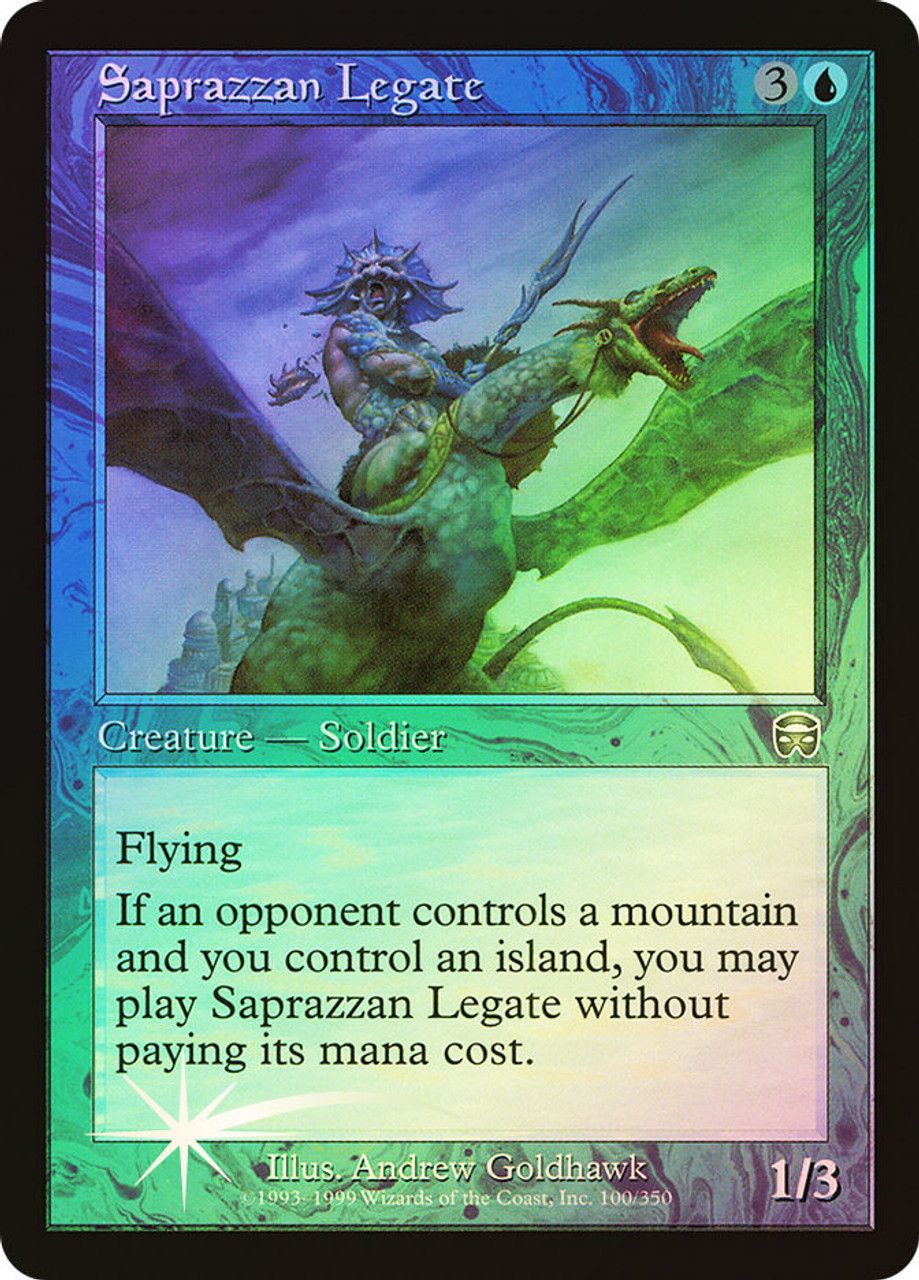 Saprazzan Legate (Mercadian Masques - Foil) Trading Card