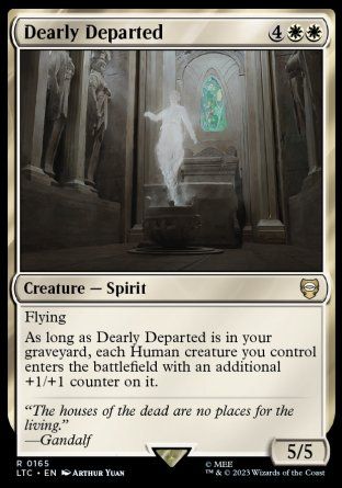 Dearly Departed (The Lord of the Rings Commander Decks) Trading Card