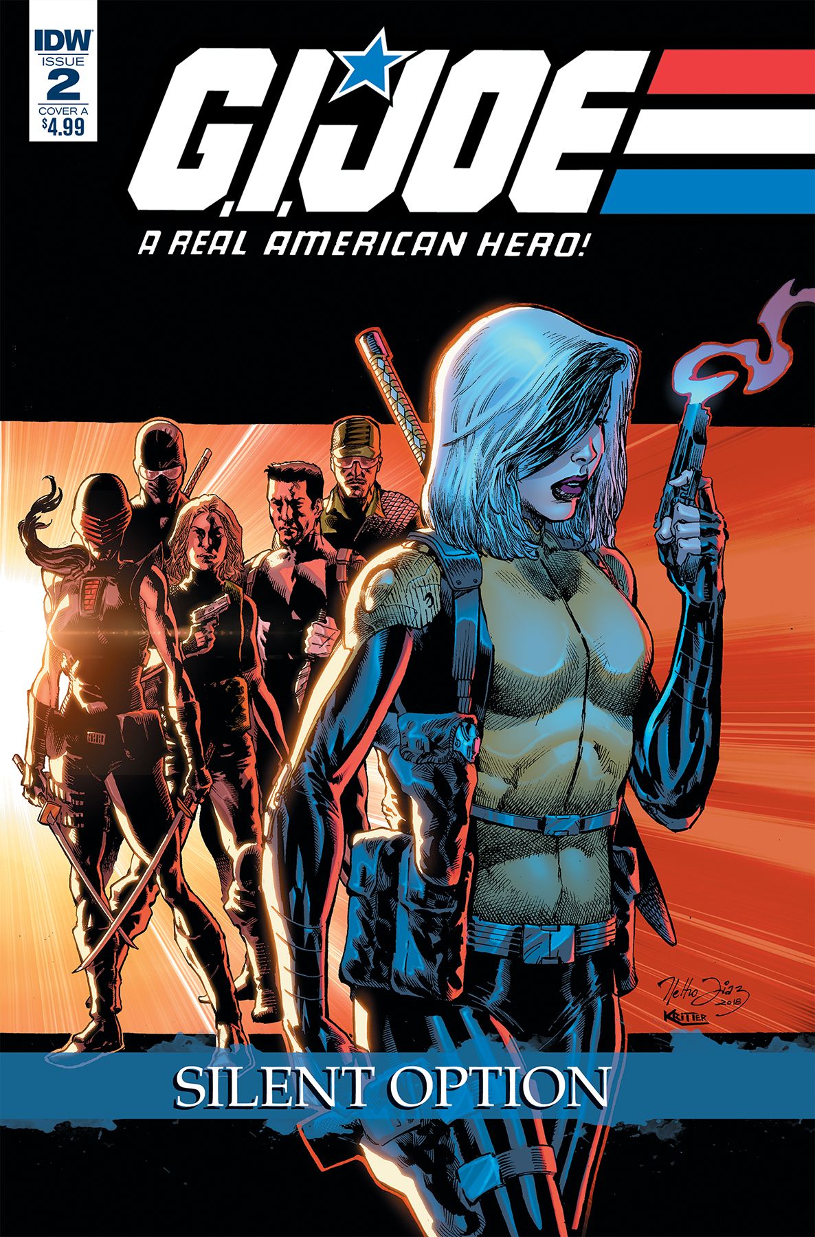 G.I. Joe: A Real American Hero: Silent Option #2 Comic