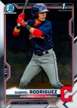 Gabriel Rodriguez 2021 Bowman Chrome - Prospects Baseball #BCP-180 Sports Card