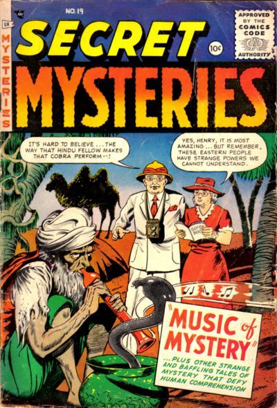 Secret Mysteries #19 Comic